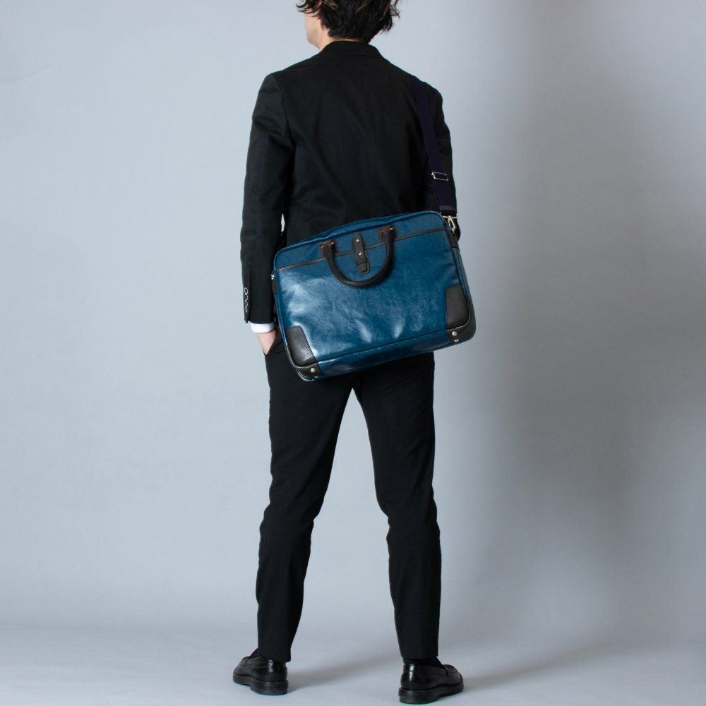 帆布PU×皮革ソフトブリーフ2R | 豊岡鞄公式オンラインストア - Artisan