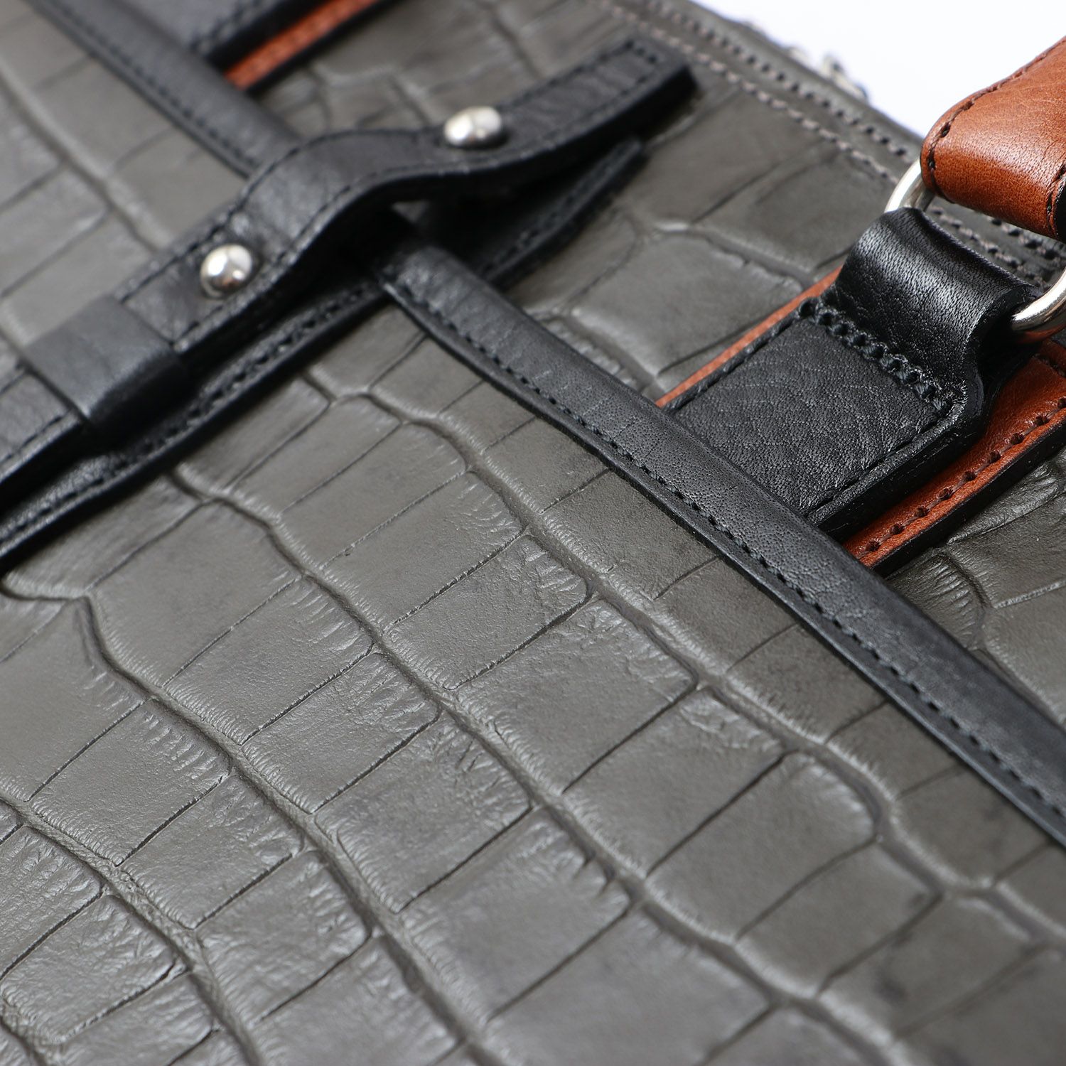 craftsmanship クロコ型ブリーフ | 豊岡鞄公式オンラインストア