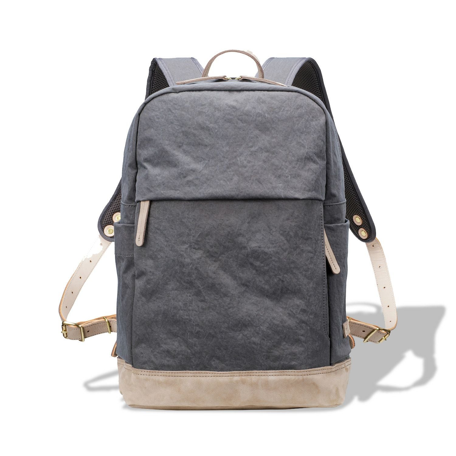 TUTUMU egg pack 豊岡鞄 リュックサック バックパック グレー TUTUMU egg pack | 豊岡鞄公式オンラインストア - Artisan [ アルチザン ]