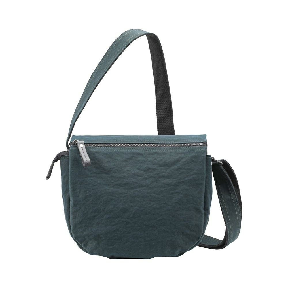 tutumu flap mini ブラック　ショルダーバッグ　豊岡鞄　ツツム TUTUMU ツツム 豊岡鞄 ショルダーバッグ レディース ナイロン レザー