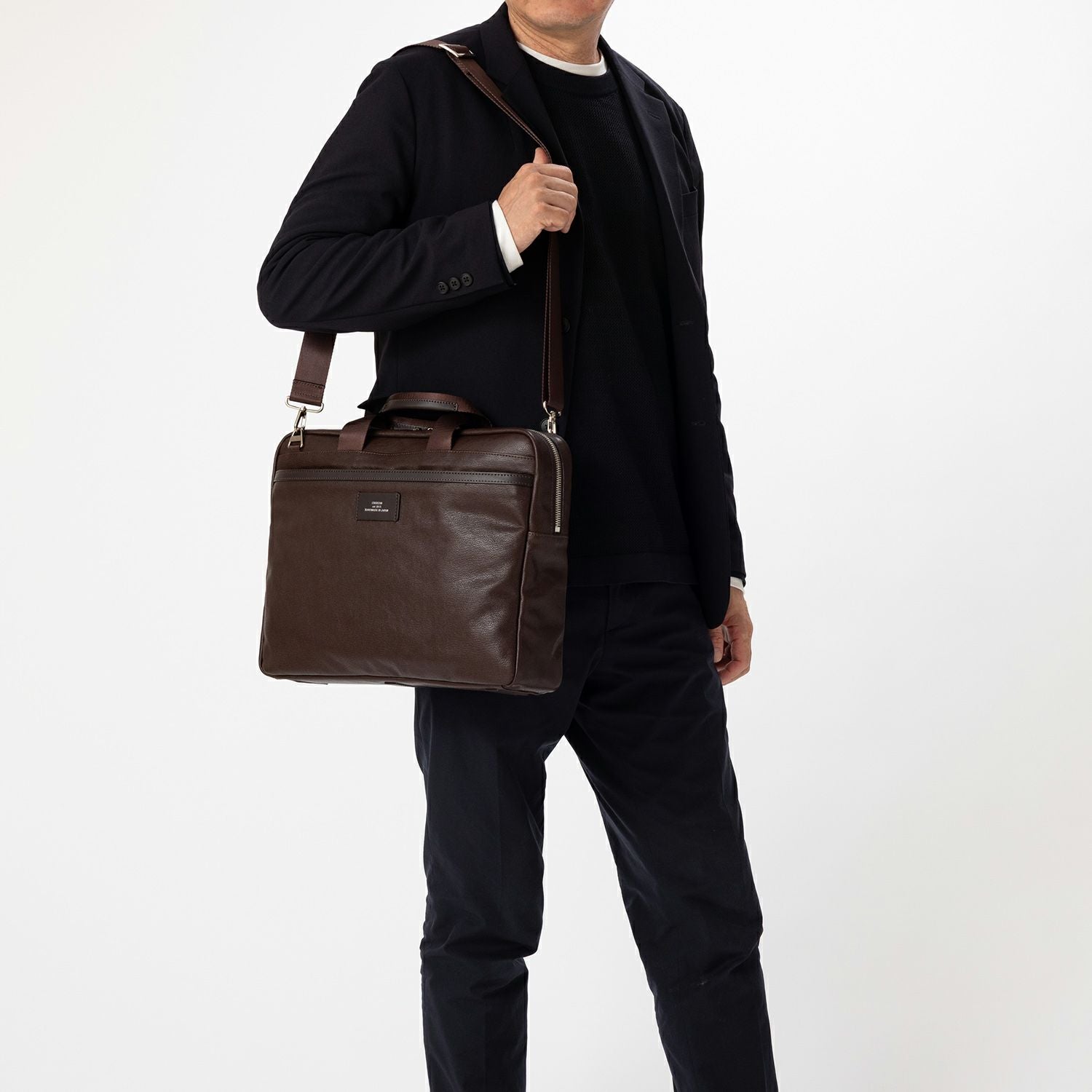 美品 豊岡鞄 CREEZAN 本革 2WAYビジネスバッグ CREEZAN DAY TRIPPER PLUS BRIEFCASE | 豊岡鞄公式オンラインストア
