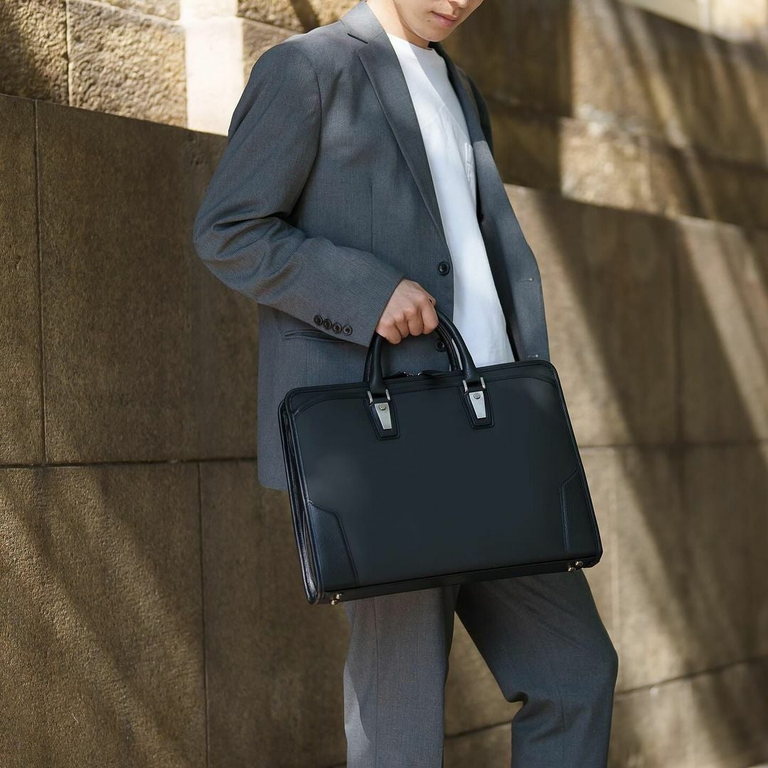 HLSS Briefcase Leather Handle | 豊岡鞄公式オンラインストア