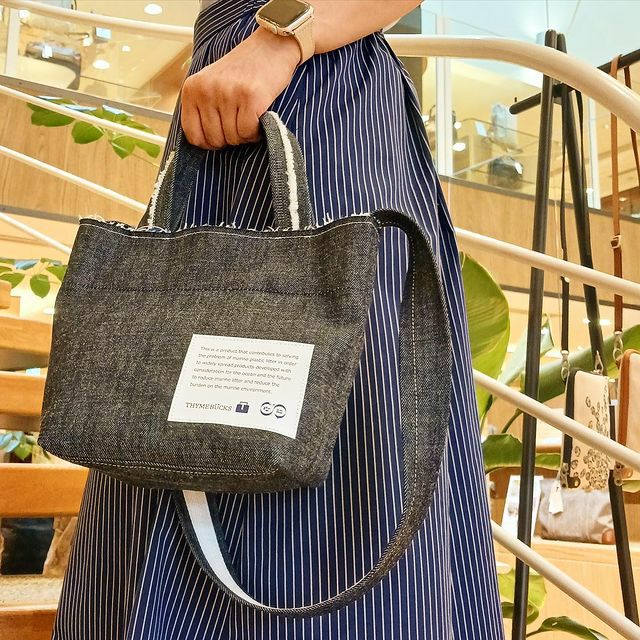 for the Blue デニム ミニトート | 豊岡鞄公式オンラインストア