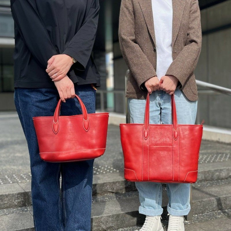 姉妹品・七升レザートートと