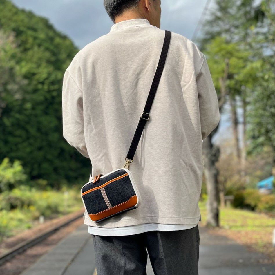 豊岡鞄　井原デニム　ウォレットポーチ 井原デニム ウォレットポーチ | 豊岡鞄公式オンラインストア - Artisan