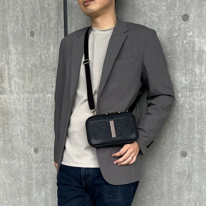 豊岡鞄　井原デニム　ウォレットポーチ 井原デニム ウォレットポーチ | 豊岡鞄公式オンラインストア - Artisan